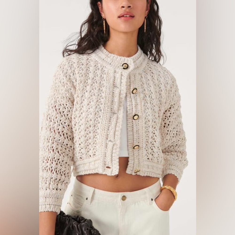 ba&sh Novela cardigan size 1 (small) BNWT